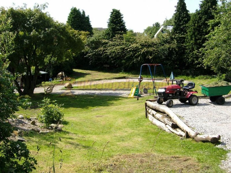 Children's play area and grounds at The Hawthorne
